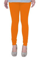 BK Cotton Lycra Legging BK00021MCLSQ | Orange | Solid Color | High elasticity comfortable Ankle Length |Size 30 to 40