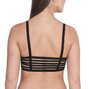 "" Pack Of 2  Back Stripe Bralette Bra