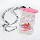 6388 Waterproof Pouch Zip Lock Mobile Cover Under Water Mobile Case For All Type Mobile Phones 