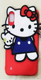 Girl's Back Cover Hello Kitty Silicon with Pendant for Samsung A10 - AHFK008300010FKSSA10C