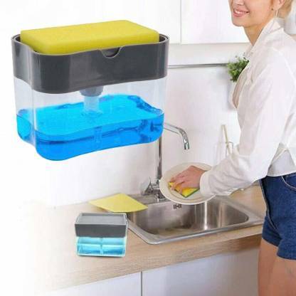 1406 Plastic Soap Dispenser for Multipurpose Use - 