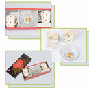 7140 Cup & Plate Set Morning Tea Serving Use Ceramic Mug Set For Home & Kitchen Use 