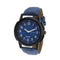 1801 Unique & Premium Analogue Watch Denim Blue Print Dial Leather Strap (Watch1)