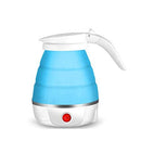 2137 Silicone Foldable Collapsible Electric Water Kettle Camping  Boiler